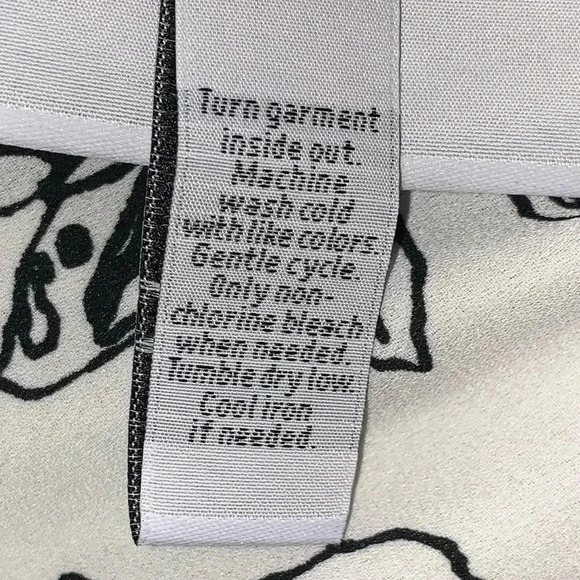 Lane Bryant x Beauticurve Plus Size 14 Black White Floral Midi Wrap Dress Hi Low - Picture 11 of 11